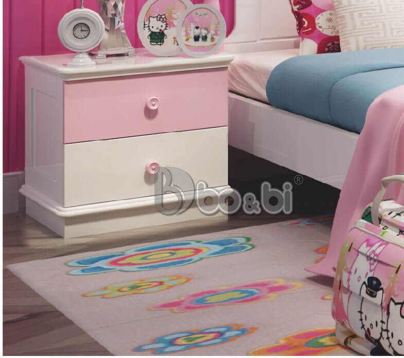 Tab giường trẻ em màu hồng BB BABY9016T-1